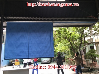 Bạt che ban công tự cuốn rẻ nhất tại Hà Nội