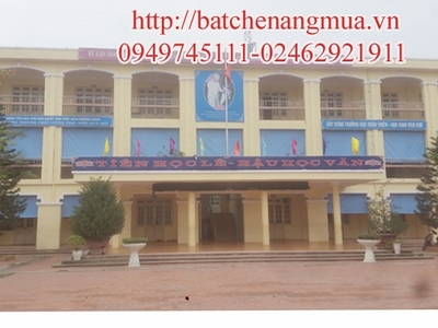 Đơn vị cung cấp bạt che nắng mưa trường học tại Ngã Tư Sở