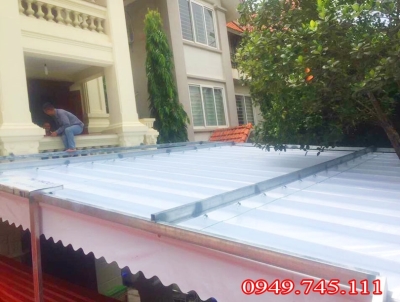 Lắp bạt che nắng mưa tại Hạ Long