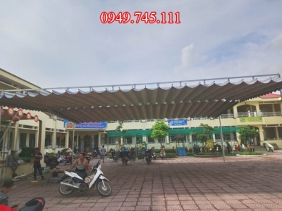 Cung cấp bạt mái xếp che nắng