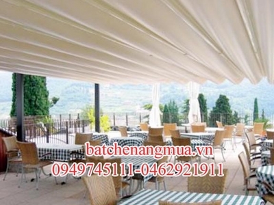 Đơn vị chuyên lắp đặt bạt xếp mái che tại Yên Hòa