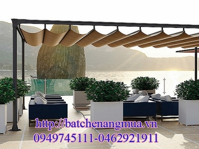 Lắp đặt bạt xếp tại Hà Nội
