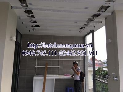 Lắp giàn phơi thông minh tại chung cư NO7 Dịch Vọng