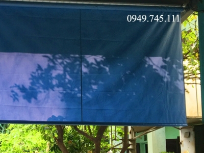 BẠT CHE BAN CÔNG TAY QUAY