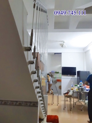 Lắp cáp tăng đơ cầu thang ở Yên Hòa