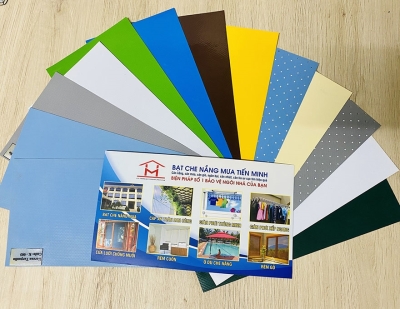 Mẫu bạt che nắng mưa ban công tự cuốn giá rẻ
