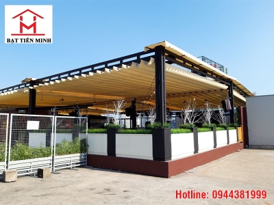 Mái xếp di động tại Hòa Bình