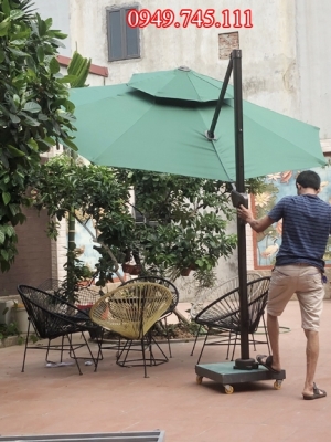 Lý do dù lệch tâm được sử dụng phổ biến