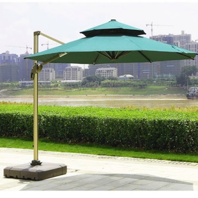 Ô dù lệch tâm cho quán cafe